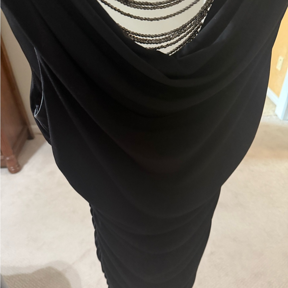Elegant Black Mini Dress